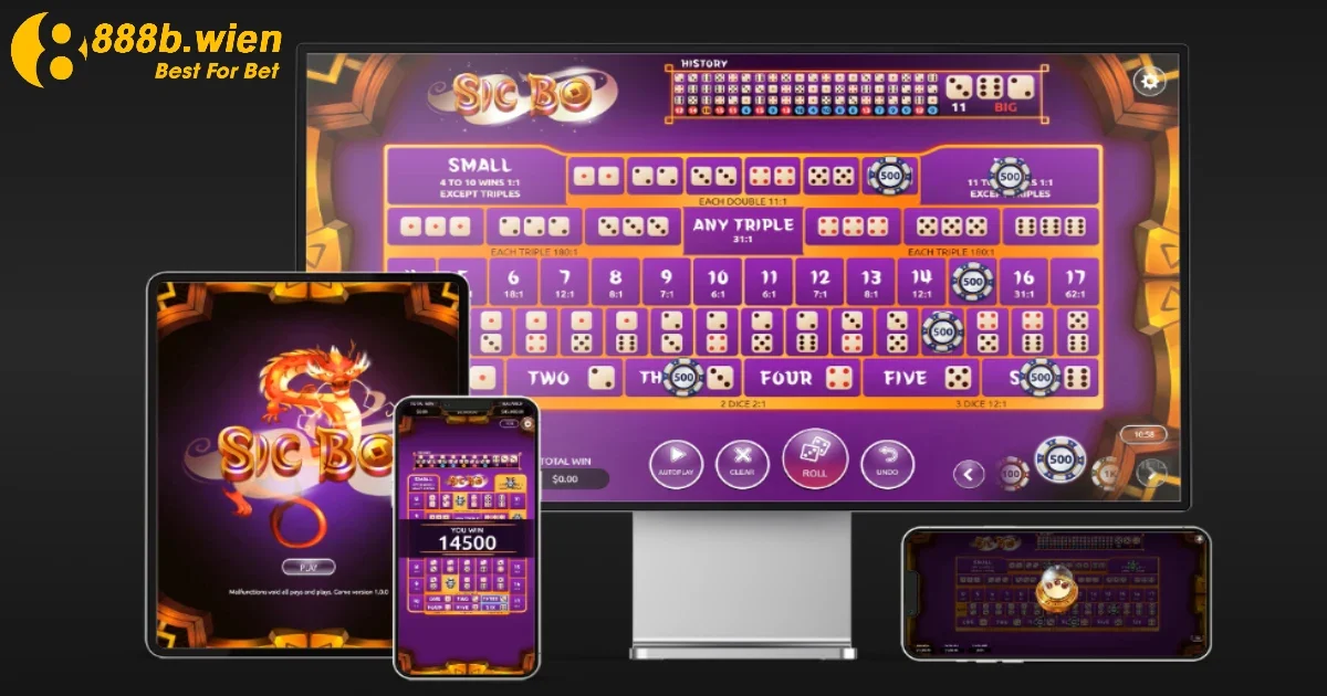 Cách Đặt Cược Sicbo Tại 888B – Đi Vốn Cho Từng Phiên Chơi 2 Khám phá cách đặt cược Sicbo với các bước cơ bản nhất