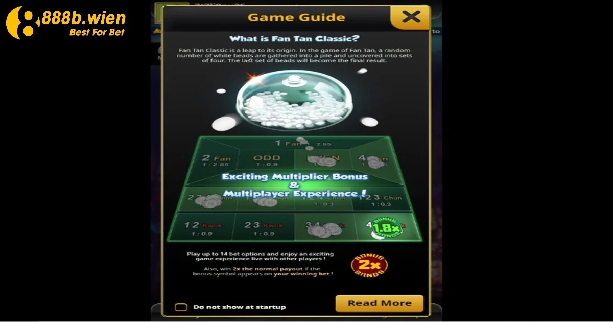 Tham khảo bí kíp cược kép và cược đơn có trong Fantan